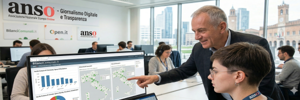 I dati dei Comuni diventano notizia: la partnership tra BilanciComunali.it e ANSO